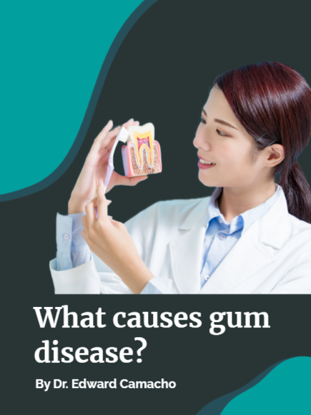 What causes gum disease?